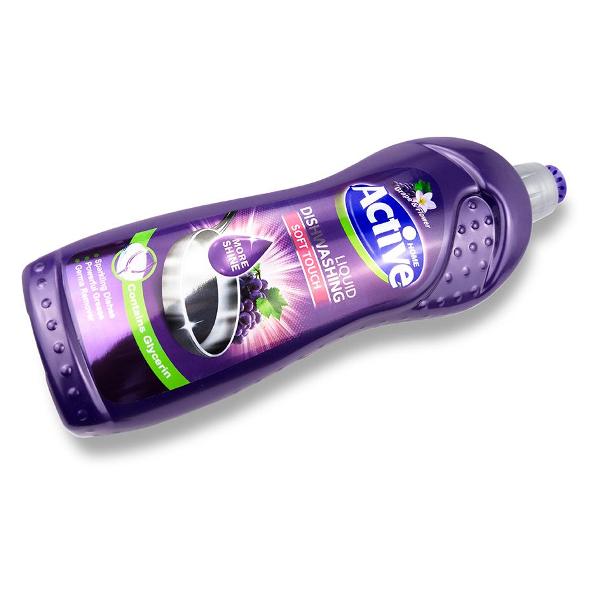 Средство для мытья посуды ACTIVE Виноград, 750 мл