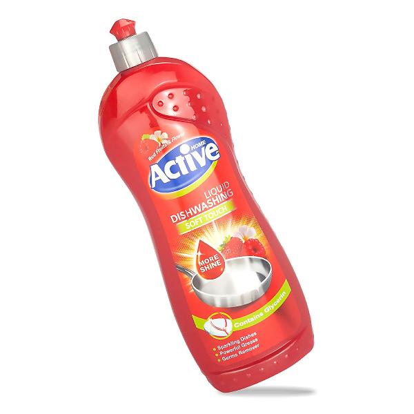 Средство для мытья посуды ACTIVE Клубника 750 мл