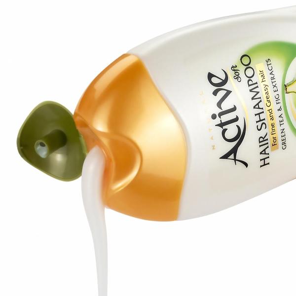 Шампунь ACTIVE Зеленый чай и инжир, 400 мл