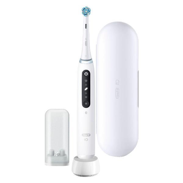 Электрическая зубная щетка Oral-B iO Series 5/iOG5 5 режимов White Alabaster (3776)