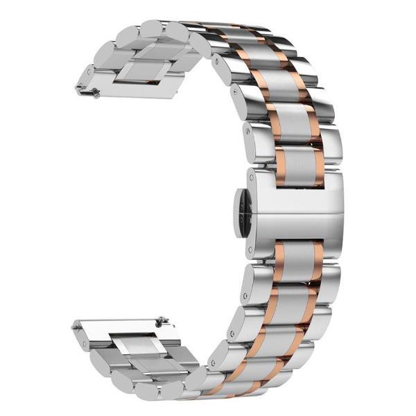Ремешок LYAMBDA 20 mm CETUS DSG-11-20-SR Silver/Rose Gold