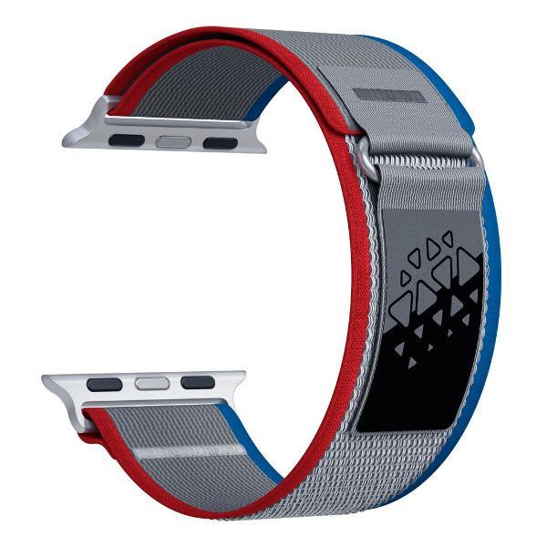 Ремешок для смарт часов LYAMBDA 42/44/45/49 mm DSN-26-44-7 Red/Blue/Gray