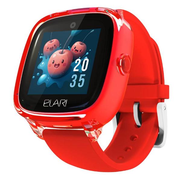 Часы с GPS трекером Elari KidPhone Fresh 4G Red фото