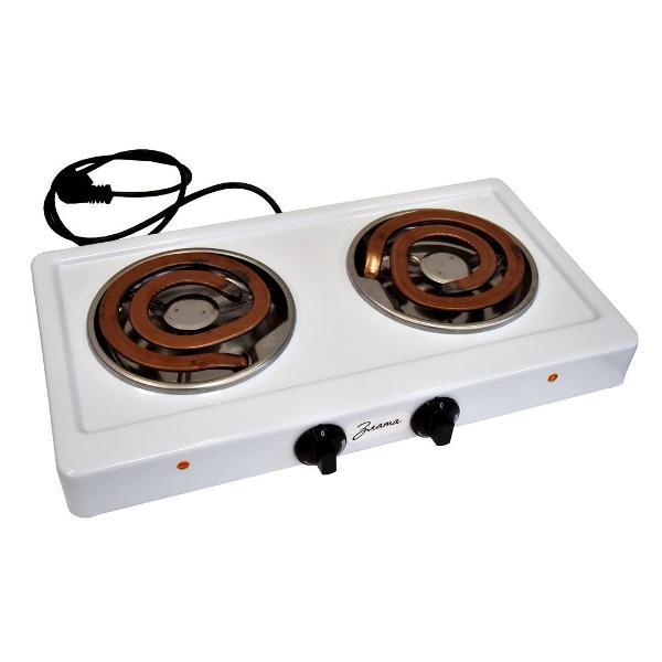 Настольная электрическая плита Злата 214Т White