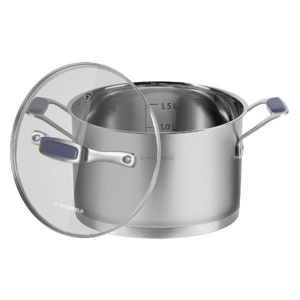 Кастрюля Maunfeld 16см 1,9л MF20MS01CR