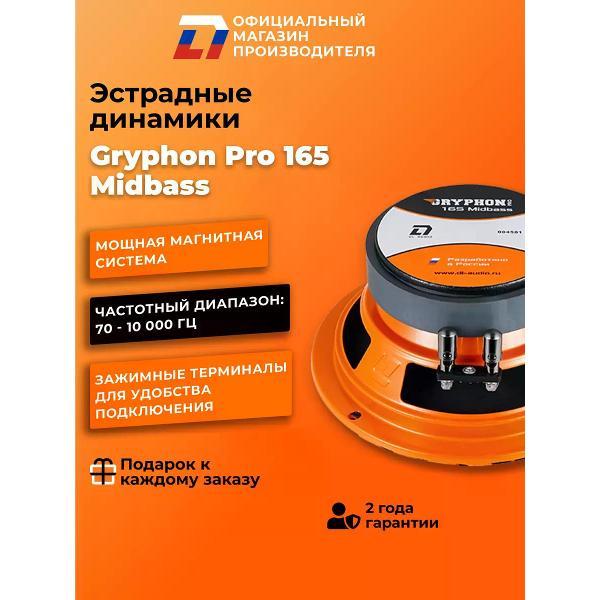 Автомобильные колонки DL Audio Gryphon Pro 165 MidBass
