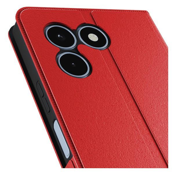 Чехол Krutoff для TECNO Pova 7 Neo красный 639515