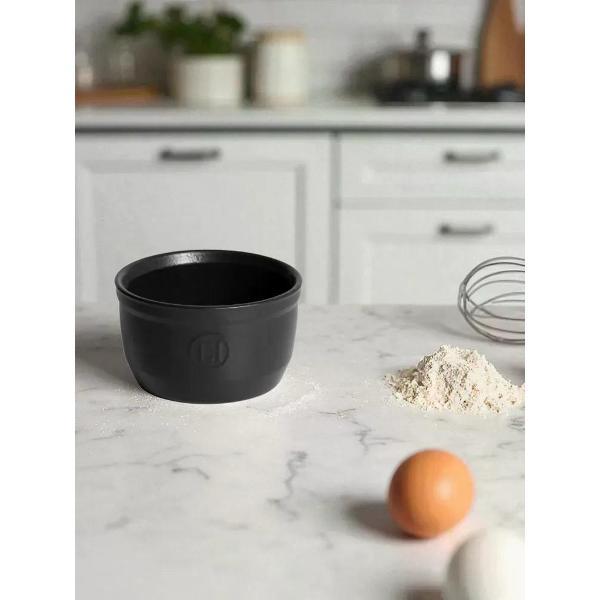 Форма для запекания Emile Henry керамическая 250 мл черная