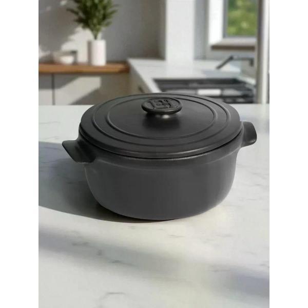 Кастрюля Emile Henry 600 мл 17 см черный 68407