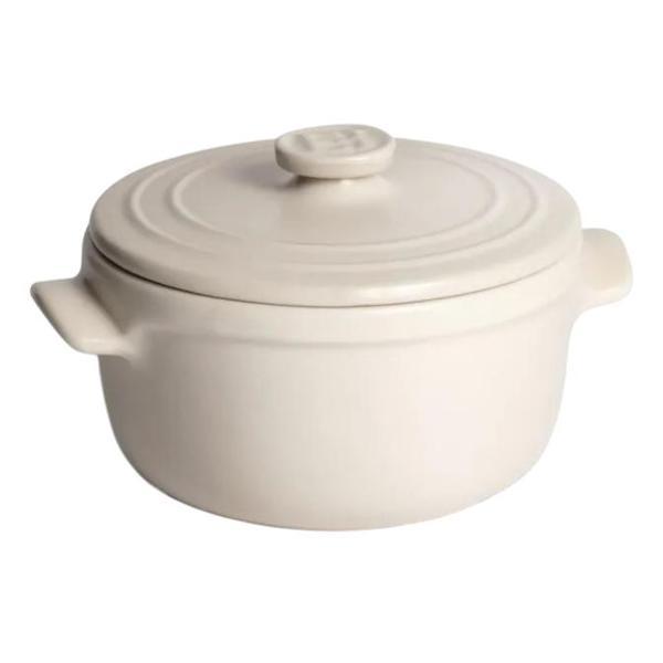 Кастрюля Emile Henry 600 мл 17 см бежевый 98407