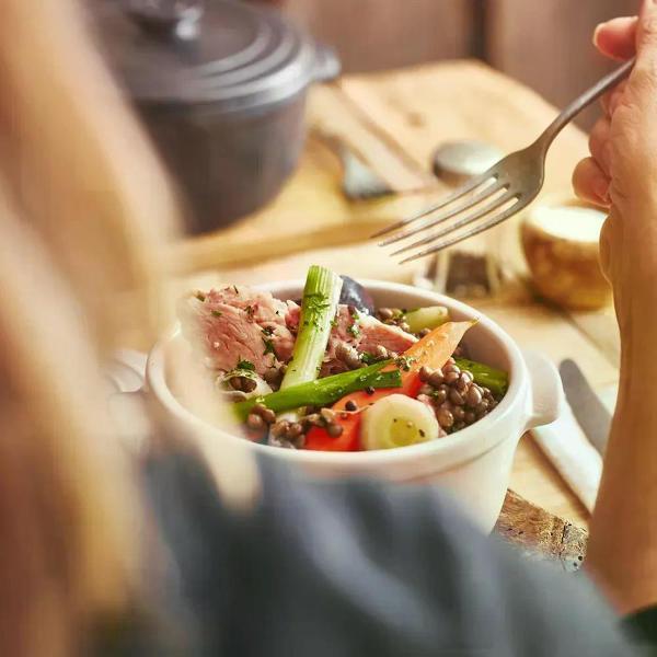 Кастрюля Emile Henry 600 мл 17 см бежевый 98407