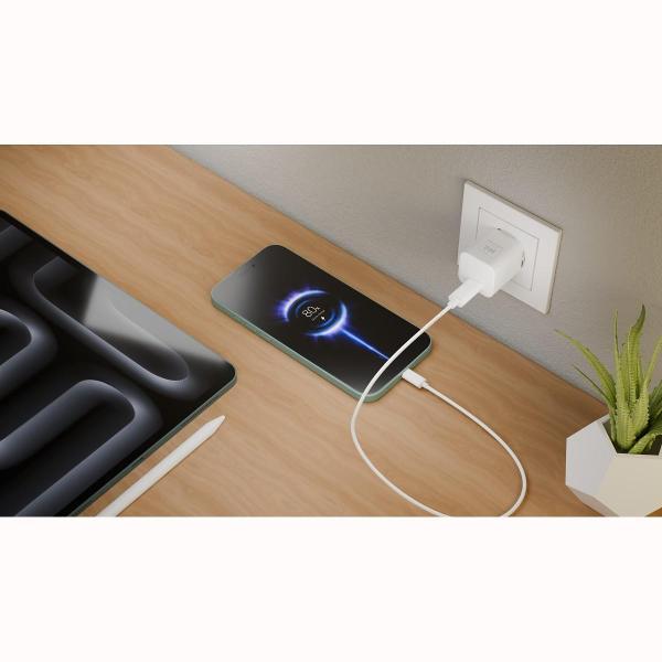 Сетевое зарядное устройство More Choice 1Type-C 3.0A PD 20W NC86i White