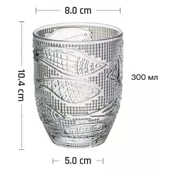 Стакан MGline 300 мл, 6 шт. (77052)