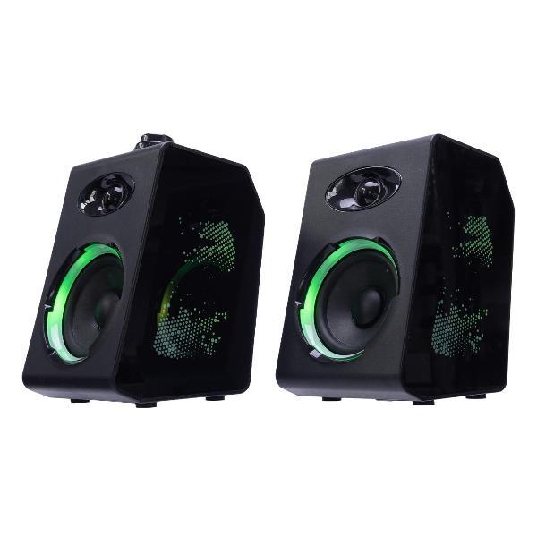 Колонки компьютерные 2.0 BlackRed Колонки Bluetooth для компьютера и телевизора