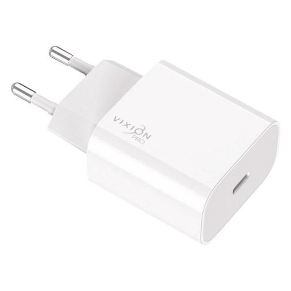 Сетевое зарядное устройство Vixion VH-17 20W белый