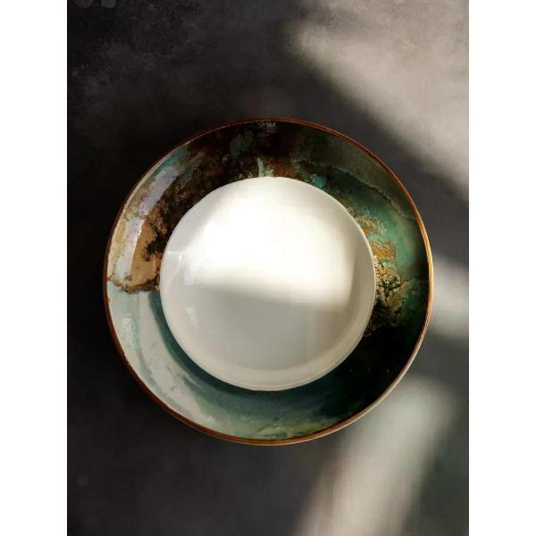 Тарелка столовая BONNA 27 см 450 мл 2 шт., Futura