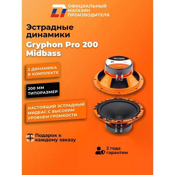 Автомобильная колонка DL Audio Gryphon Pro 200 Midbass