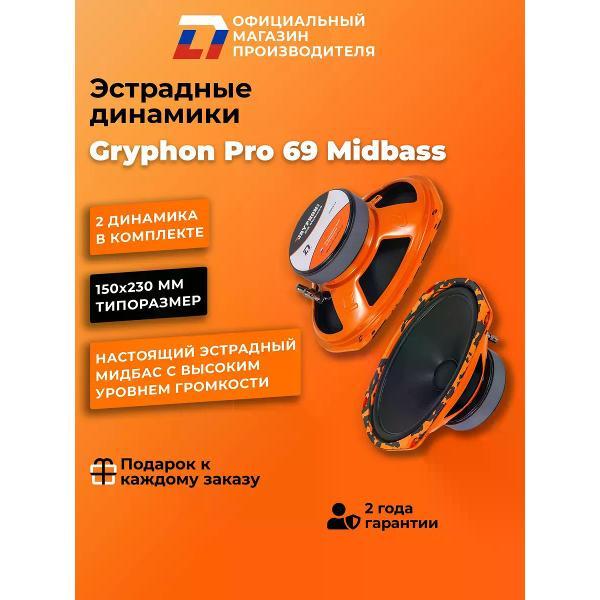 Автомобильная колонка DL Audio Gryphon Pro 69 Midbass