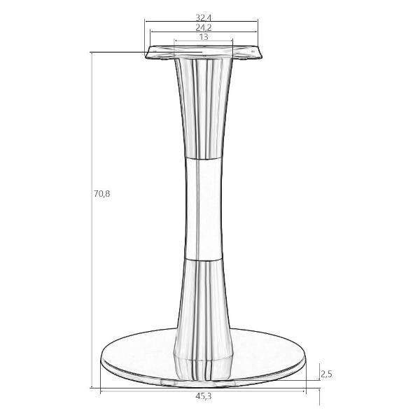 Ножки (опоры) для стола DOBRIN GIORGIO