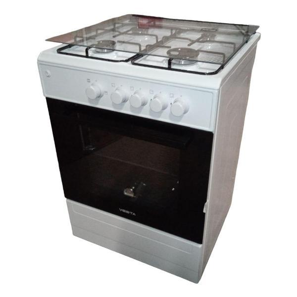 Газовая плита Vesta Bergamo VGG 10-G White (полный газ-контроль)