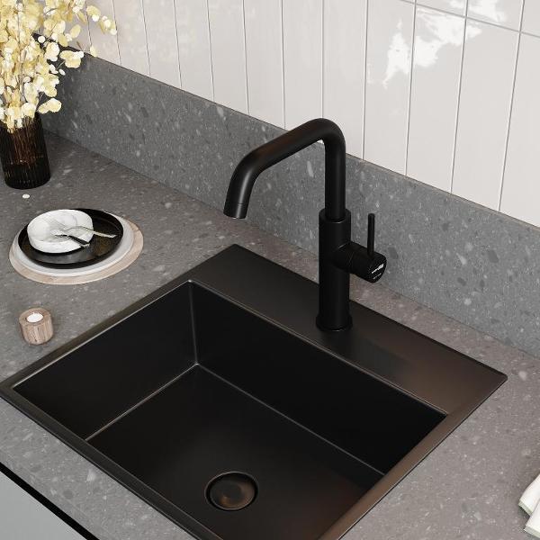 Смеситель Wasserkraft A8567 Black Matte