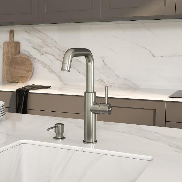 Смеситель Wasserkraft A8527 Nickel