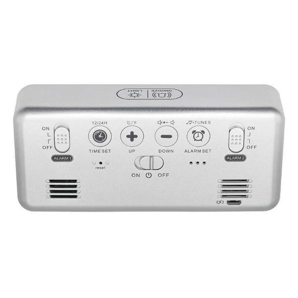 Часы настольные электронные ARTSTYLE CL-S80GR1