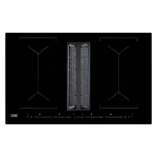 Индукционная варочная панель со встроенной вытяжкой Vard VHH8462B