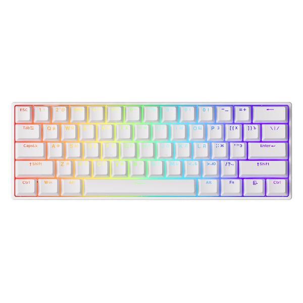 Игровой комплект для компьютера Akko FUN60 Pro White