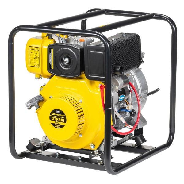 Мотопомпа Champion DTP81E Yellow