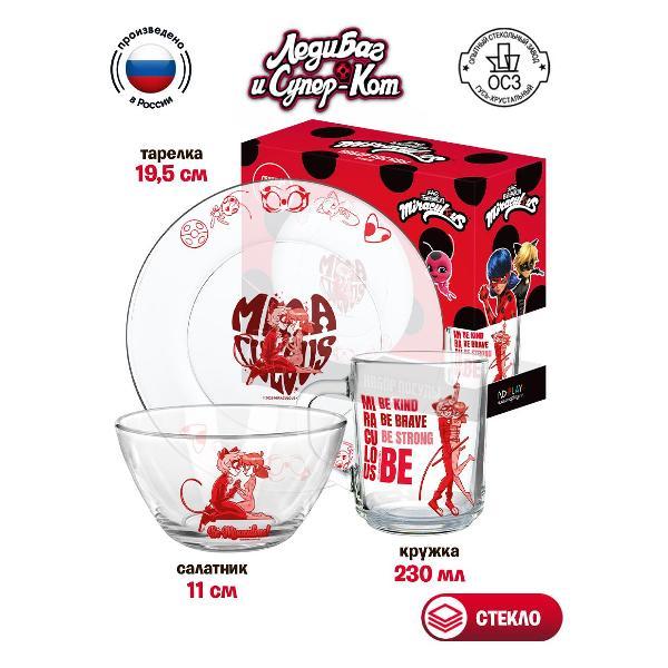 Посуда для детей ND Play Леди Баг и Супер-Кот 315585