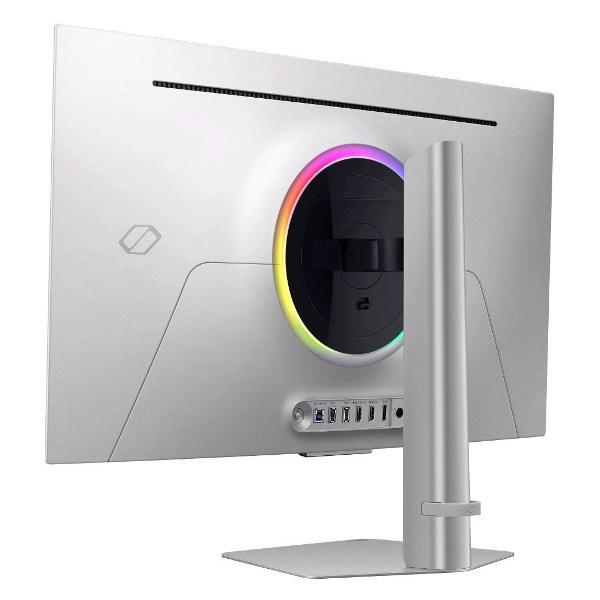 Монитор игровой Samsung Odyssey OLED G8 G80SD S32DG800SI 32"/OLED/3840x2160/240Гц/серебристый