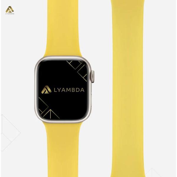 Ремешок для смарт часов LYAMBDA ATRIA для Apple Watch 38/40/41 mm Yellow