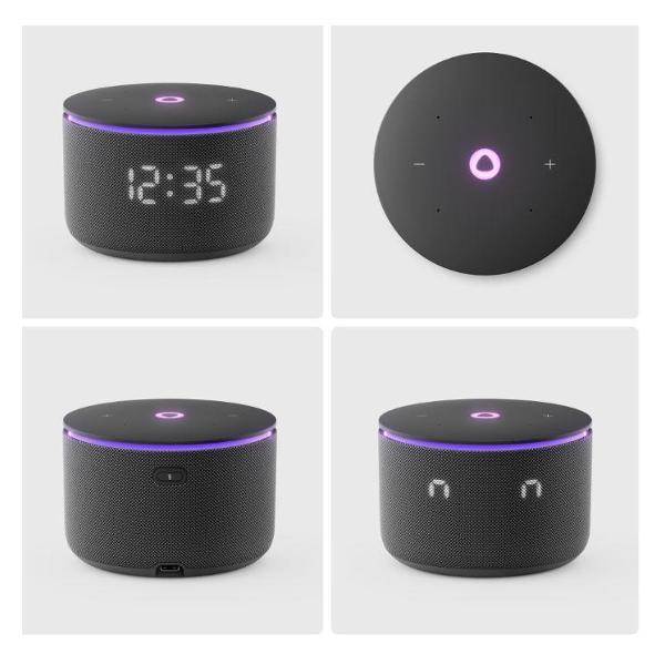 Умная колонка Яндекс Станция Мини 3 Про с Алисой черная