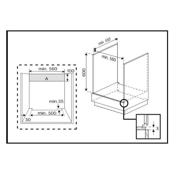Электрический духовой шкаф Grundig GEBM19301BC