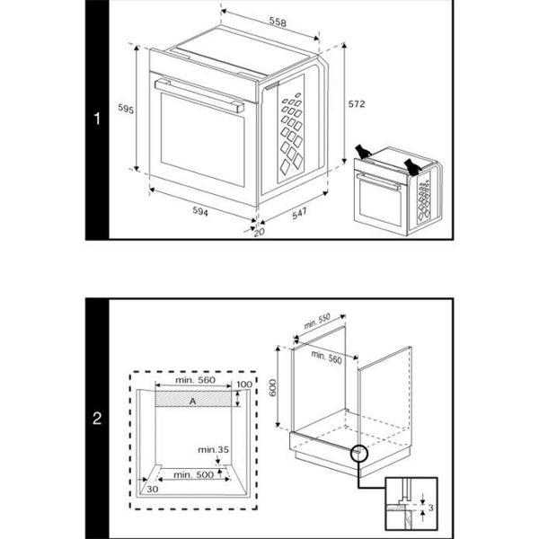 Электрический духовой шкаф Grundig GEBD19301B