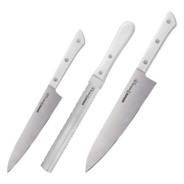 Набор ножей SAMURA Harakiri SHR-0230W/K