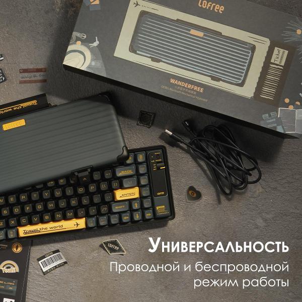 Клавиатура беспроводная Lofree LOF-OE901-BT-Wanderfree-GN