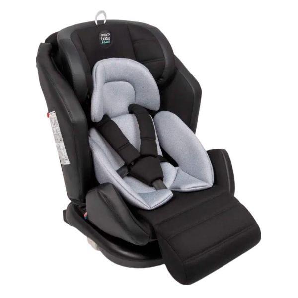Детское автокресло Amarobaby Favorite ISOFIX группа 0+/1/2/3 (черный/серый)