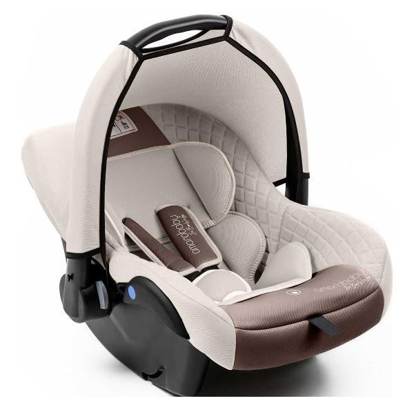 Детское автокресло Amarobaby comfort, группа 0+, светло-бежевый