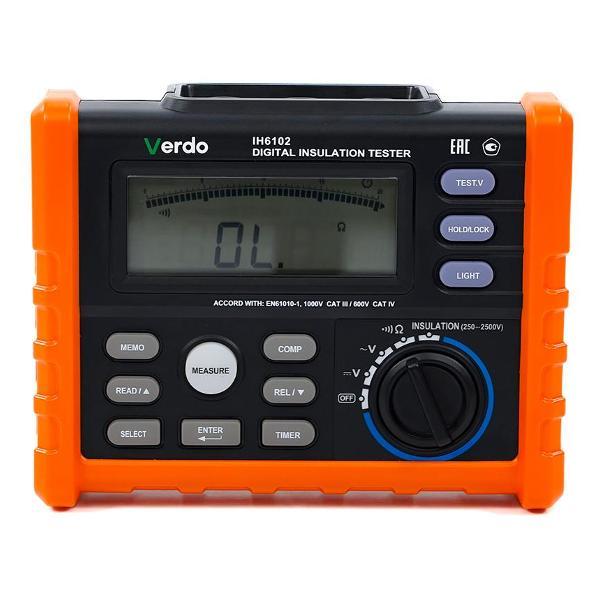 Мегаомметр VERDO IH6102 Измеритель сопротивления изоляции до 2500В