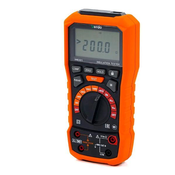 Мегаомметр VERDO IH6301 Измеритель сопротивления до 1000В, поверка