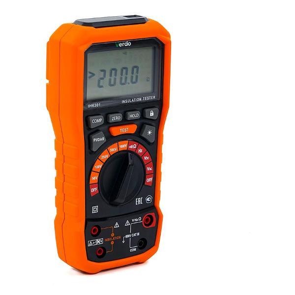 Мегаомметр VERDO IH6301 Измеритель сопротивления до 1000В, поверка