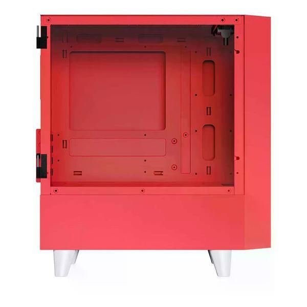 Корпус для компьютера Wizmax EM1 Woofer красный