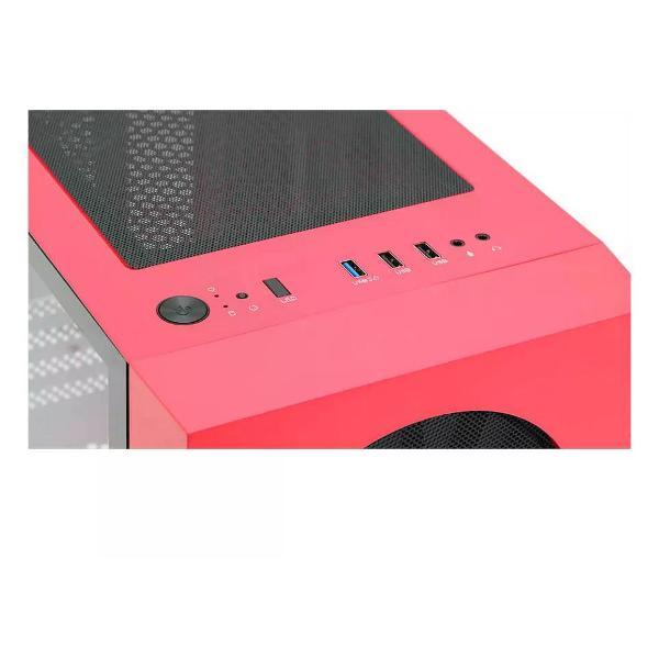 Корпус для компьютера Wizmax EM1 Woofer красный