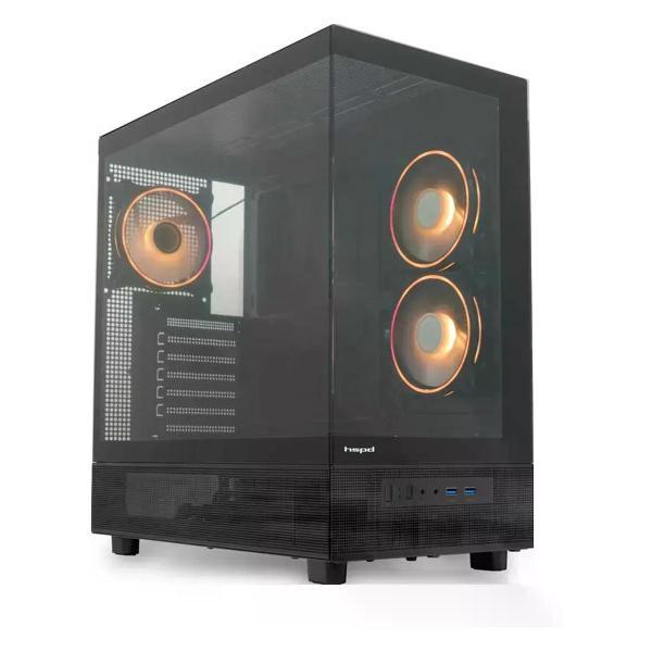 Корпус для компьютера HSPD F710 (F710-TGBK-ARGB)