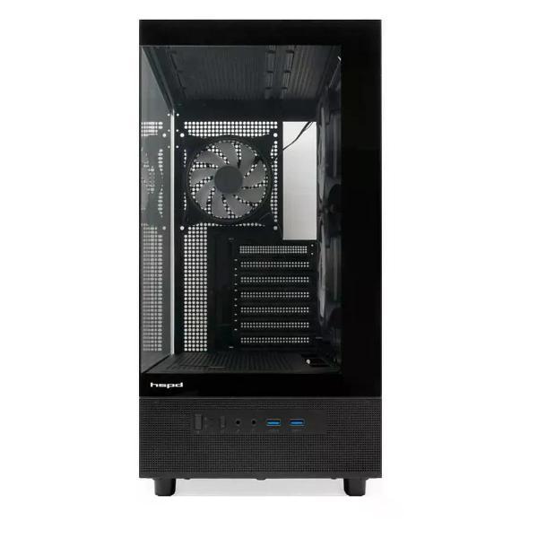 Корпус для компьютера HSPD F710 (F710-TGBK-ARGB)