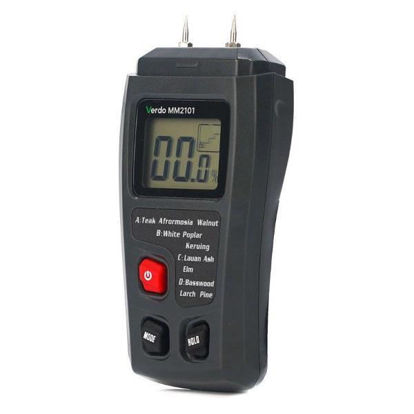 Влагомер древесины VERDO MM2101 кондуктометрический, древесина, 4 шкалы