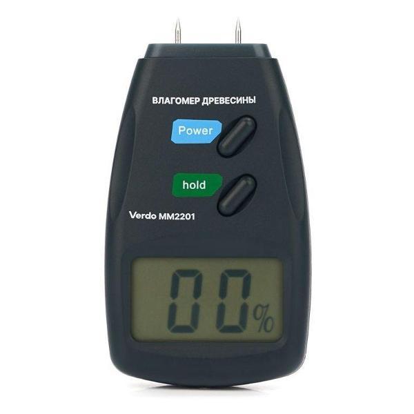 Влагомер древесины VERDO MM2201 кондуктометрический, древесина, 1 шкала