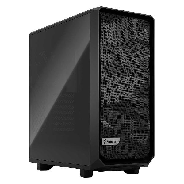 Корпус для компьютера Fractal Design Meshify 2 Compact Black - темный
